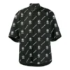Camisa de manga corta con espalda cuadrada Balenciaga x WFP «Negro Blanco» 602026TIL251070