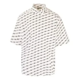 Camisa de manga corta «License», talle grande, «Blanco» 626938TILS79040