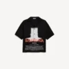Camisa de manga corta «The Door Bowling» para hombre en negro Camisa de manga corta «The Door Bowling» para hombre en negro