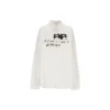 Camisa de manga larga BB con diseño dibujado a mano, estilo oversize «Blanco» 725722TYB189000