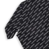 Camisa de manga larga con estampado de logotipo «Negro» 671663TLLJ11070