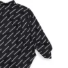 Camisa de manga larga con estampado de logotipo «Negro» 671663TLLJ11070