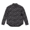 Camisa de manga larga con estampado de logotipos «Negro» 662983TNLL11070
