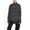 Camisa de manga larga con estampado de logotipos «Negro» 662983TNLL11070