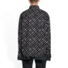 Camisa de manga larga con estampado de logotipos «Negro» 662983TNLL11070