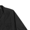 Camisa de manga larga, corte mediano «Negro» 658844TEM161000