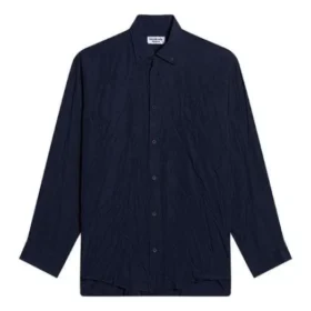 Camisa de manga larga de corte amplio «Azul» 658956TLM164100