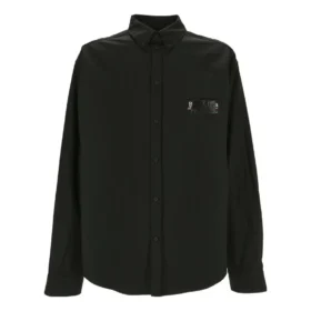 Camisa de manga larga Gaffer, corte grande «Negro» 719874TYB181000