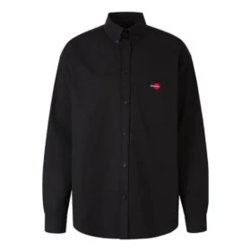 Camisa de manga larga Uniform, talle grande, «Negro» 623750TIM391000