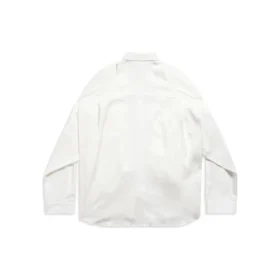 Camisa de mangas anudadas, oversize «White» 768553TPO359000