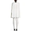 Camisa de mangas anudadas, oversize «White» 768553TPO359000