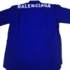 Camisa de popelín de algodón con logotipo en la espalda «Azul» 556913TEM164210