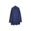 Camisa de sarga de algodón a cuadros «Azul» 625548T1M194450