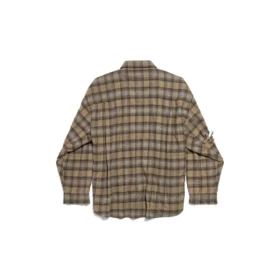 Camisa oversize con capas Paris Liberty «Verde oscuro» 794656TQM202880