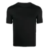 Camiseta ajustada, brillante y muy ceñida «Negra» 720458TNVI21000