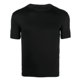 Camiseta ajustada, brillante y muy ceñida «Negra» 720458TNVI21000