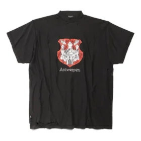Camiseta Antwerpen Inside-out Oversized «Negro» 787358TQVP71083