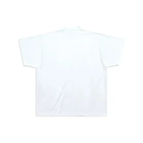 Camiseta Back Flip Oversized «Blanco/Negro» 739028TPVF99040