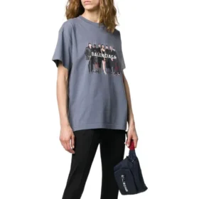 Camiseta Balenciaga auténtica «Grey» 620969TIV471404