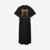 Camiseta Balenciaga Sacra Cœur con cola para mujer en negro Camiseta Balenciaga Sacra Cœur con cola para mujer en negro