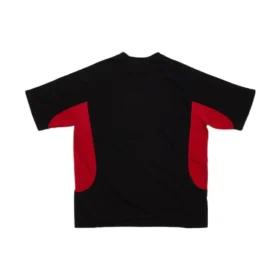 Camiseta Balenciaga x adidas de corte mediano «Black Red» 712401TNVA61003