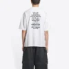 Camiseta Balenciaga x FORTNITE de corte mediano «Blanco» 612966TLVO39040