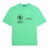 Camiseta Balenciaga x WFP, corte mediano «Green» 612966THV844162