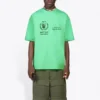 Camiseta Balenciaga x WFP, corte mediano «Green» 612966THV844162