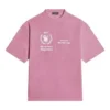 Camiseta Balenciaga x WFP, corte mediano «Rosa» 612966THV845621