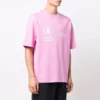 Camiseta Balenciaga x WFP, corte mediano «Rosa» 612966THV845621