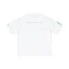 Camiseta Balenciaga x WFP, corte mediano «White» 612966TMVL29086