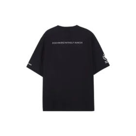 Camiseta Balenciaga x WFP de corte mediano «Black» 612966TMVL21070