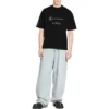 Camiseta Balenciaga x WFP de corte mediano «Black» 612966TMVL21070