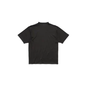 Camiseta BB Motel de corte mediano «Negro» 764235TQVK91083