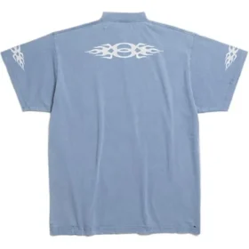 Camiseta Burning Unity Oversized «Azul claro» 787349TQVW74164