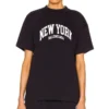 Camiseta Cities New York, corte mediano «Dark Blue» 612965TLVM23967