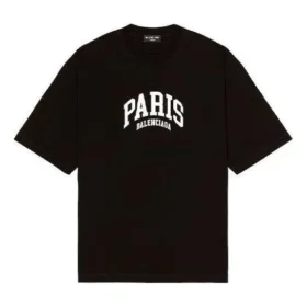Camiseta Cities Paris, corte mediano «Negro» 612966TLVL71070