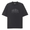 Camiseta Cities Paris, corte mediano «Nero» 612966TLVL71069