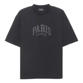 Camiseta Cities Paris, corte mediano «Nero» 612966TLVL71069