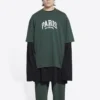 Camiseta Cities Paris, corte mediano «Verde» 612966TLVL73011