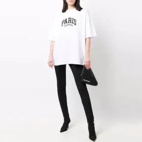 Camiseta Cities Paris de corte mediano «Blanco» 612966TLVL79040
