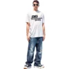 Camiseta con ícono BB Icon dibujado a mano, corte mediano «Blanco Negro» 612966TNVN49040