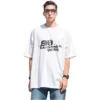 Camiseta con ícono BB Icon dibujado a mano, corte mediano «Blanco Negro» 612966TNVN49040