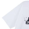 Camiseta con ícono BB Icon dibujado a mano, corte mediano «Blanco Negro» 612966TNVN49040