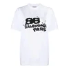 Camiseta con ícono de BB Icon dibujado a mano, corte mediano, «Blanco» 612965TNVN49040