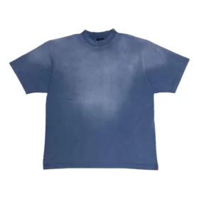 Camiseta con diseño dibujado a mano «Azul» 764235TPVU42671