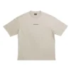 Camiseta con espalda al descubierto, corte mediano «Beige» 612966TOVJ89763