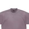 Camiseta con espalda al descubierto, corte mediano «Purple Grey» 764235TPVK15500