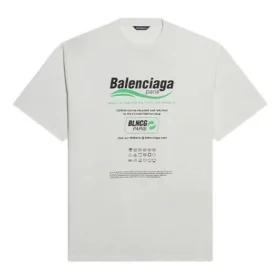 Camiseta con logo cuadrado «Dry Cleaning» de la colección Otoño-Invierno 2021 651795TKVF89085