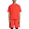 Camiseta con logo y corte regular «Bright Red» 612965TMVF43168